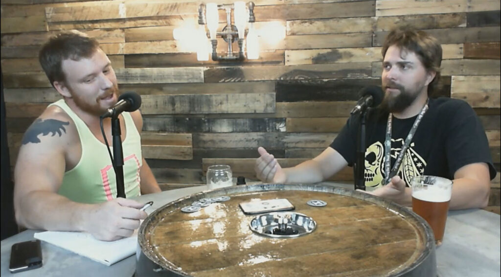 Josh Springer with Greg Burhop