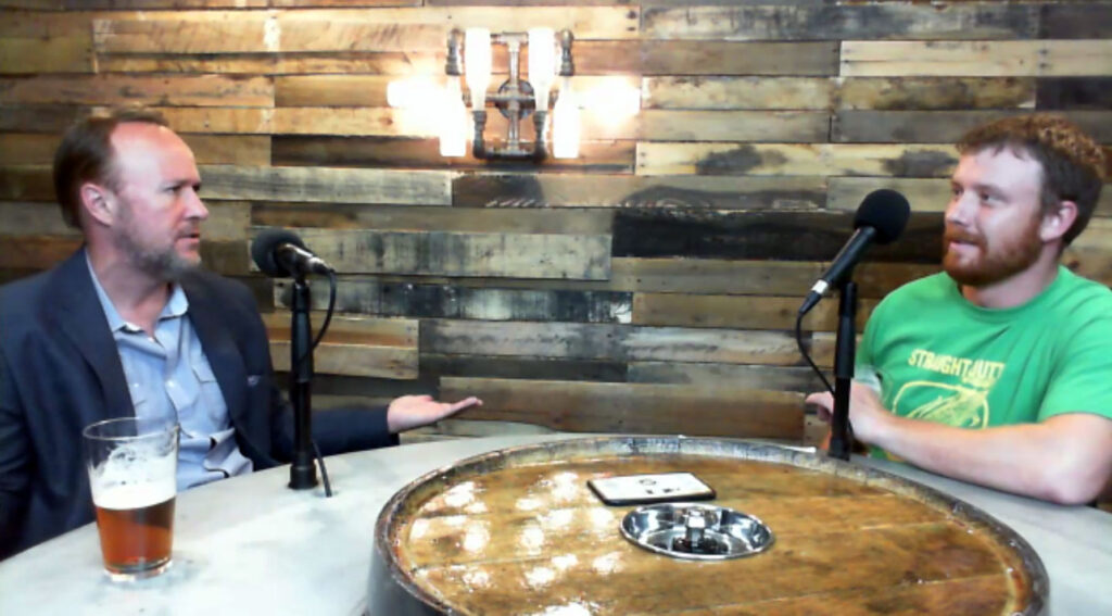 Comedian Scott Long with Josh Springer